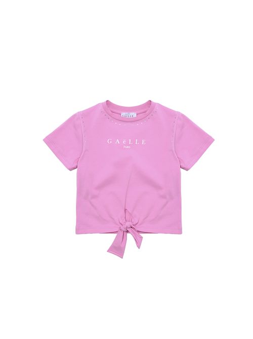 T-shirt, bambina, logata. GAELLE PARIS | 2746MY00333PI